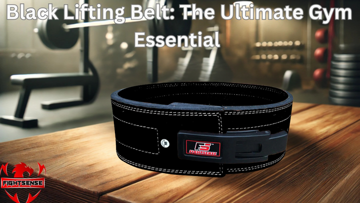  Black Lifting Belt: The Ultimate Gym Essential