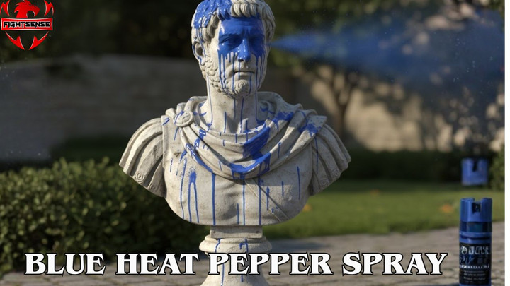 Blue Heat Pepper Spray: Stay Safe with Marking Power