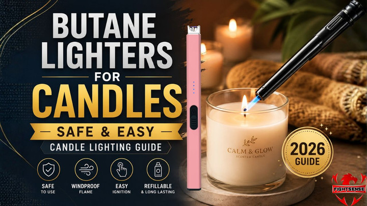 Butane Lighters for Candles – Safe & Easy Candle Lighting Guide 2026