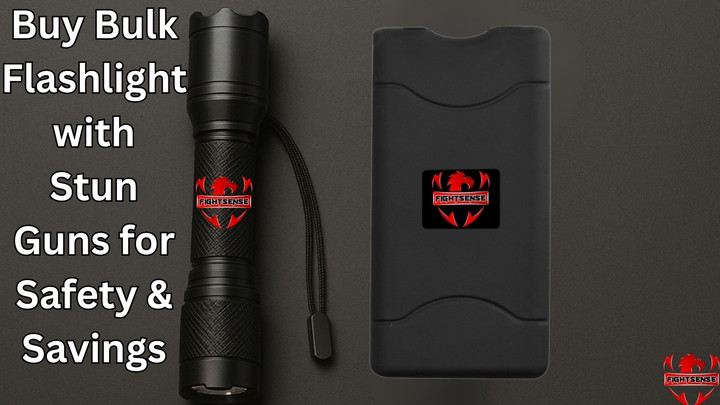 Buy Bulk Flashlights with Stun Guns for Safety & Savings