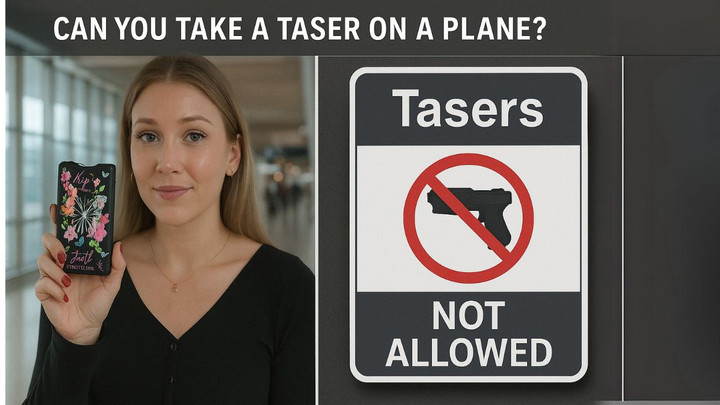 Can You Take a Taser on a Plane? Everything You Need to Know