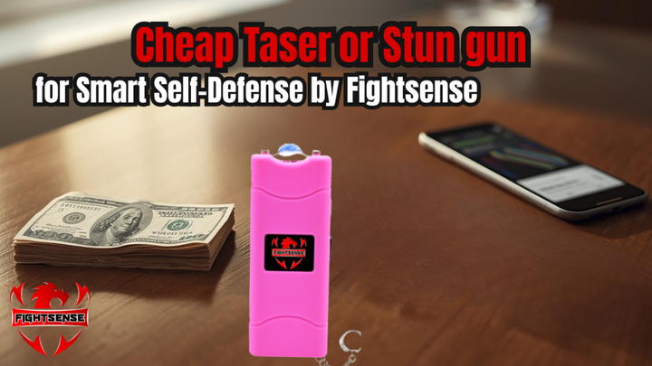 Cheap Taser or Stun Gun for Smart Self-Defense by Fightsense