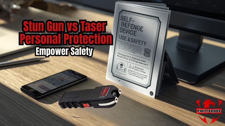 Stun Gun vs Taser Personal Protection: Empower Safety