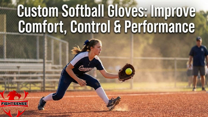 Custom Softball Gloves: Improve Comfort, Control & Performance