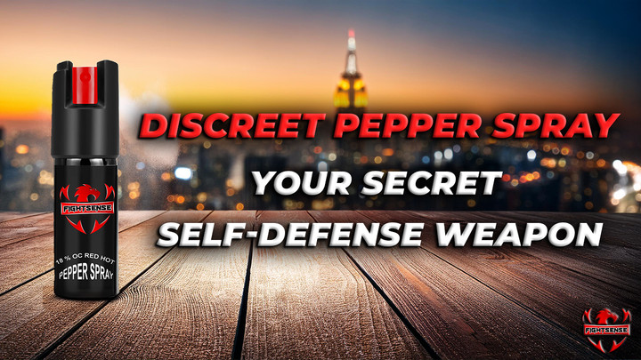 Discreet Pepper Spray: Your Secret Self-Defense Weapon
