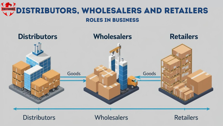 Distributors Wholesalers and Retailers Roles in Business