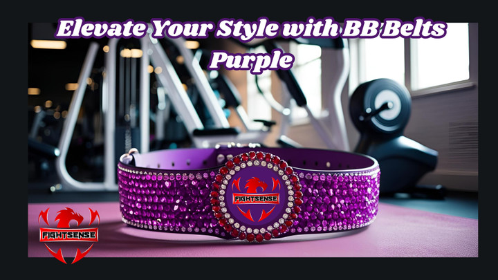 Elevate Your Style with BB Belts Purple