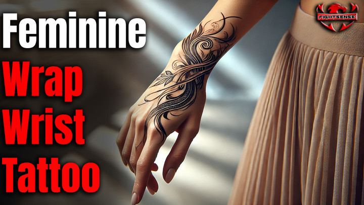 Feminine Wrap Wrist Tattoo: A Beautiful Symbol of Strength