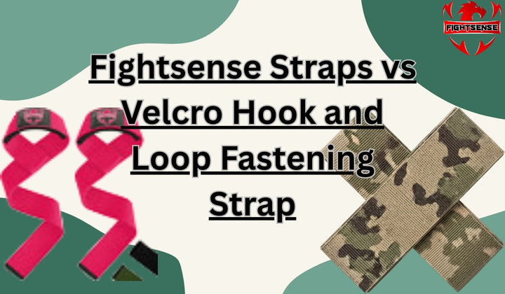 Fightsense Straps vs Velcro Hook and Loop Fastening Strap 