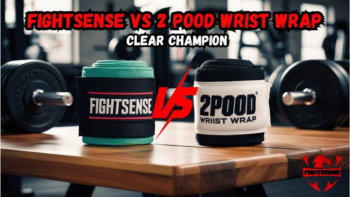 Fightsense vs 2Pood wrist wraps : Clear Champion