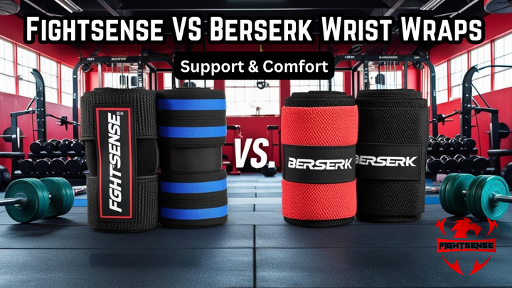 Fightsense vs Berserk Wrist Wraps: Support & Comfort