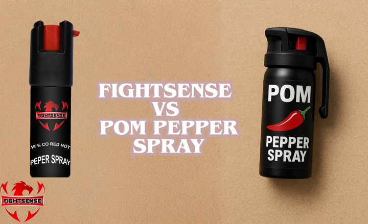 Fightsense vs POM Pepper Spray: Best Protection in 2025