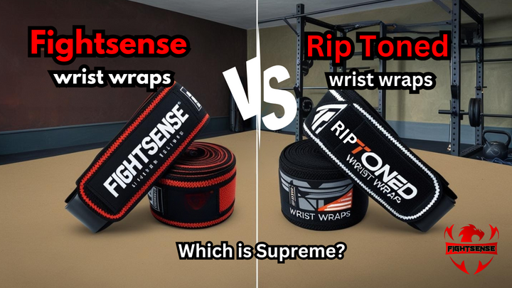 Fightsense vs Rip Toned wrist wraps Target Audience