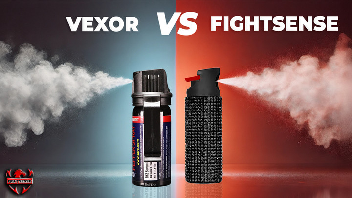 FightSense vs. Vexor Pepper Spray: A Self-Defense Showdown
