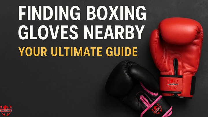 Finding Boxing Gloves Nearby: Your Ultimate Guide