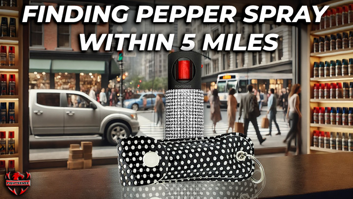 Finding Pepper Spray Within 5 Miles: Your Complete Guide