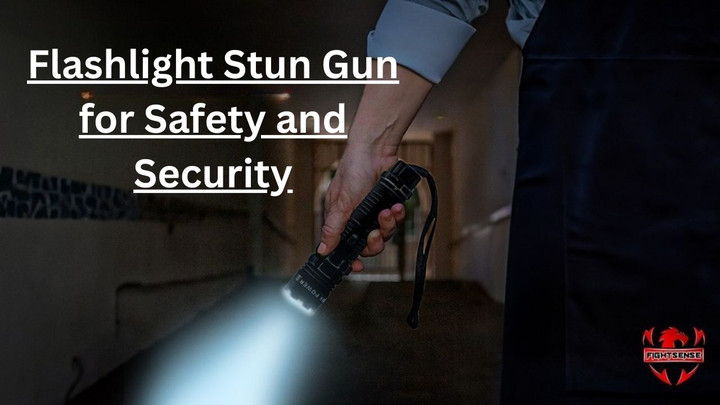 Flashlight Stun Gun for Safety and Security