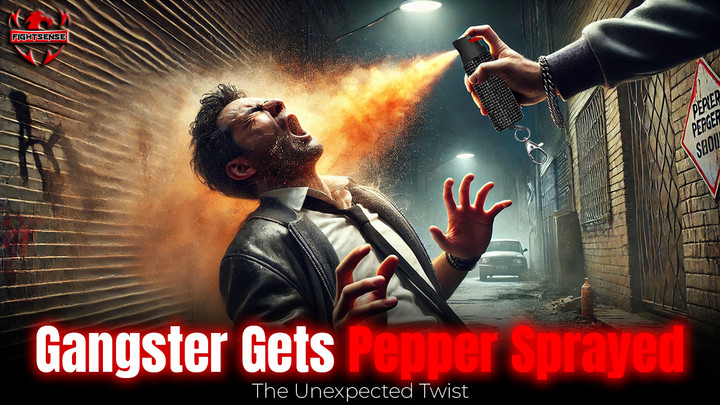 Gangster Gets Pepper Sprayed: The Unexpected Twist
