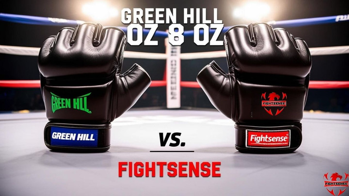 Green Hill 8 oz MMA Gloves: A Comparison with Fightsense