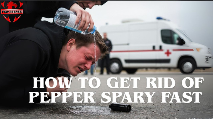 How to Get Rid of Pepper Spray Fast