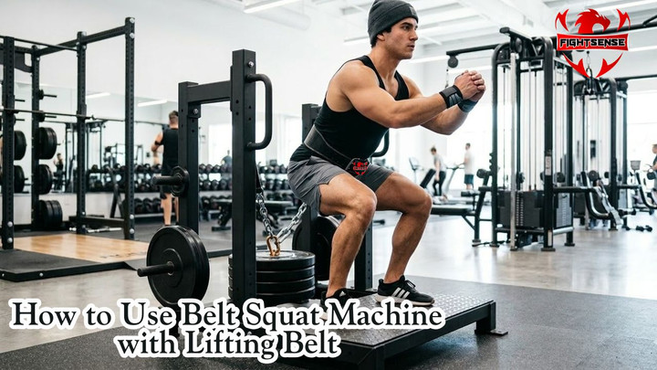 How to Use Belt Squat Machine with Lifting Belt