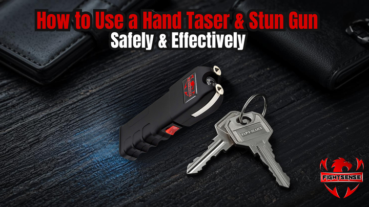 How to Use a Hand Taser & Stun Gun Safely & Effectively
