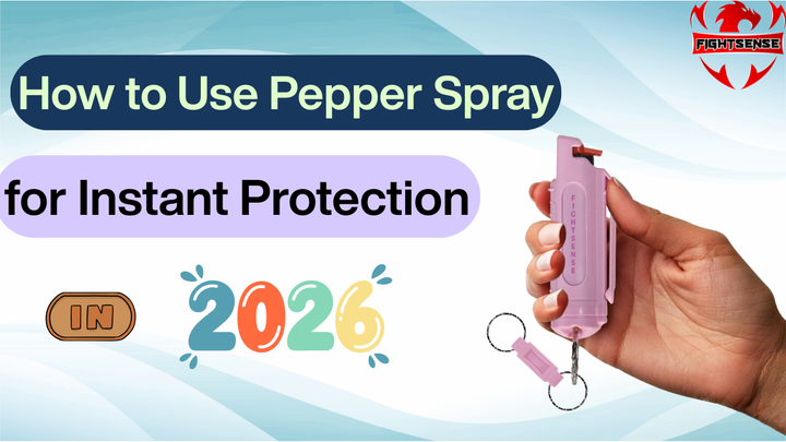 How to Use Pepper Spray for Instant Protection in 2026