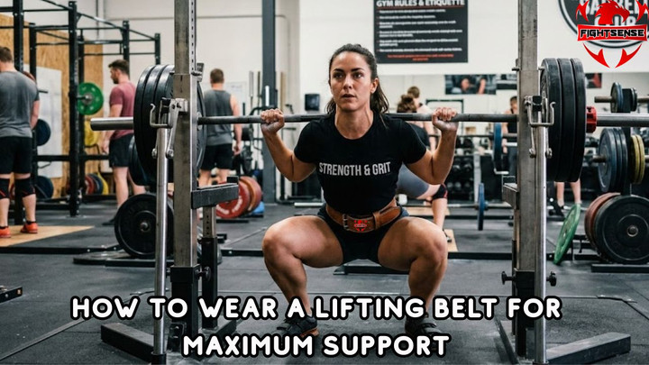 How to Wear a Lifting Belt for Maximum Support
