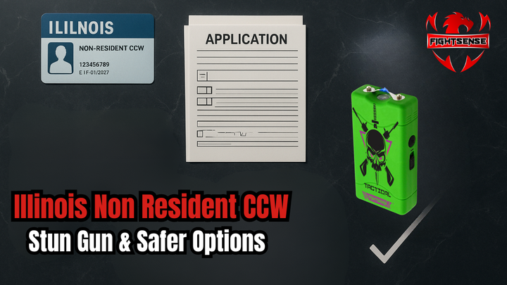 Illinois Non Resident CCW: Stun Gun & Safer Options