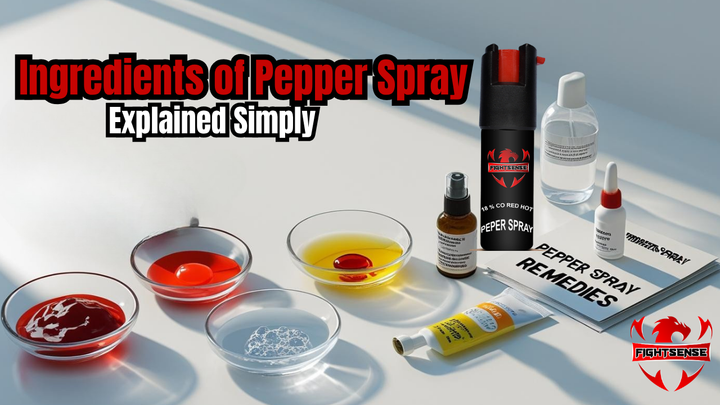 Ingredients of Pepper Spray: Explained Simply