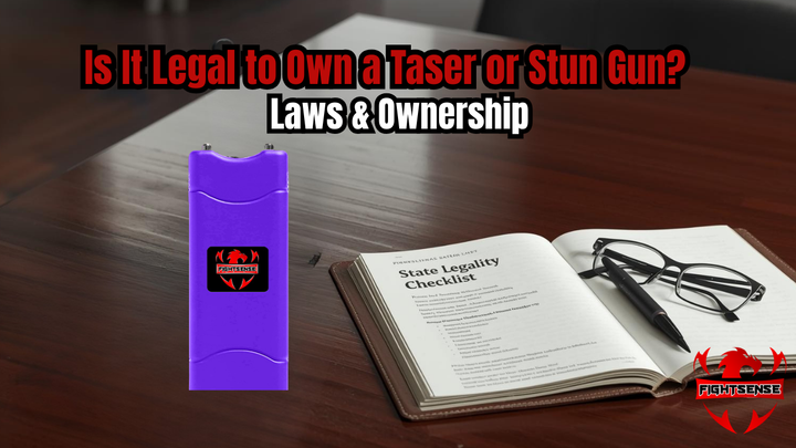 Is It Legal to Own a Taser or Stun Gun?  Laws & Ownership