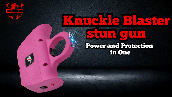 Knuckle Blaster stun gun: Power and Protection in One