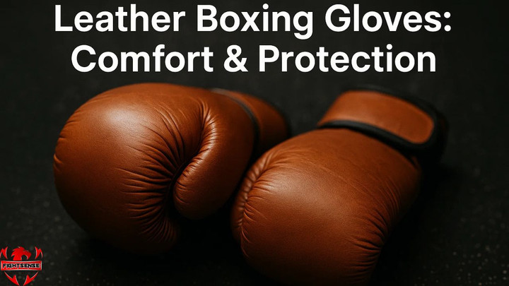 Leather Boxing Gloves: Comfort & Protection