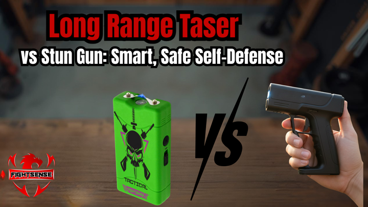 Long Range Taser vs Stun Gun: Smart, Safe Self-Defense