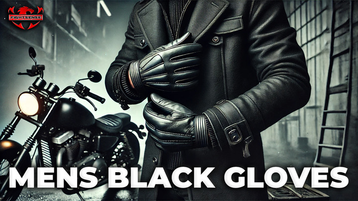 Mens Black Gloves: Tough & Timeless