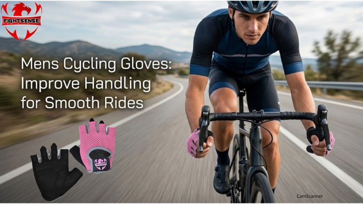 Mens Cycling Gloves: Improve Handling for Smooth Rides