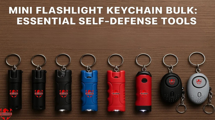 Mini Flashlight Keychain Bulk: Essential Self-Defense Tools