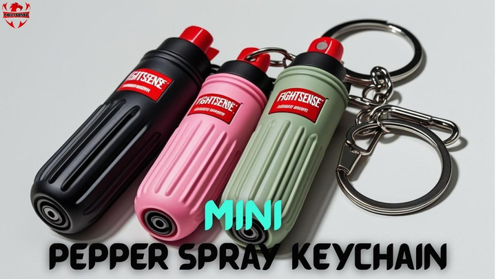 Mini Pepper Spray Keychain: Compact Protection on the Go