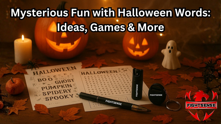 Mysterious Fun with Halloween Words: Ideas, Games & More