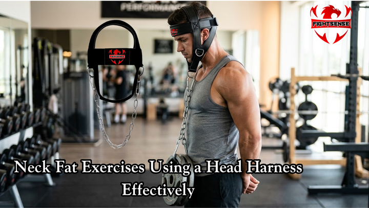 Neck Fat Exercises Using a Head Harness Effectively