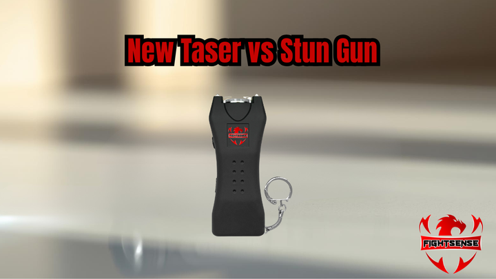 New Taser vs Stun Gun: Smart Self-Defense by FightSense