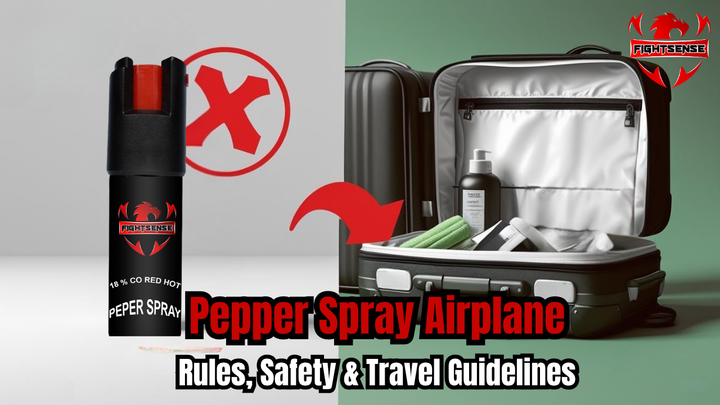 Pepper Spray Airplane: Rules, Safety & Travel Guidelines
