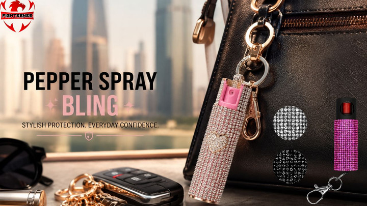 Pepper Spray Bling by FightSense Defense Keychains