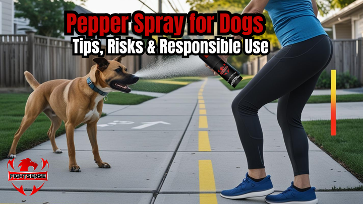 Pepper Spray for Dogs: Tips, Risks & Responsible Use