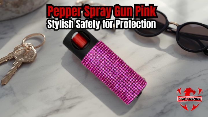 Pepper Spray Gun Pink: Stylish Safety for Protection
