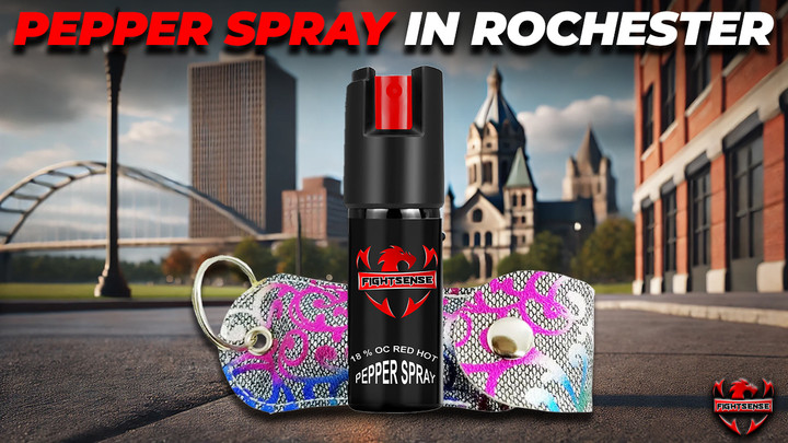 Pepper Spray in Rochester, NY: Essential Self-Defense Tool