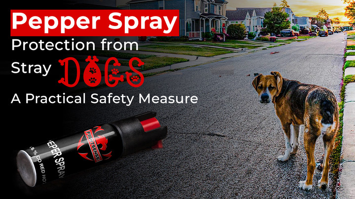 Pepper Spray Protection from Stray Dogs: A Practical Safety Measure