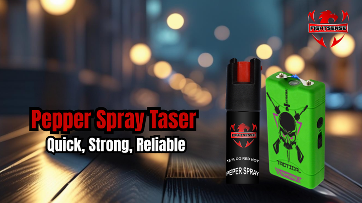 Pepper Spray Taser – Quick, Strong, Reliable