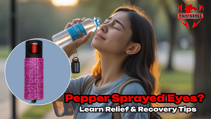 Pepper Sprayed Eyes? Learn Relief & Recovery Tips
