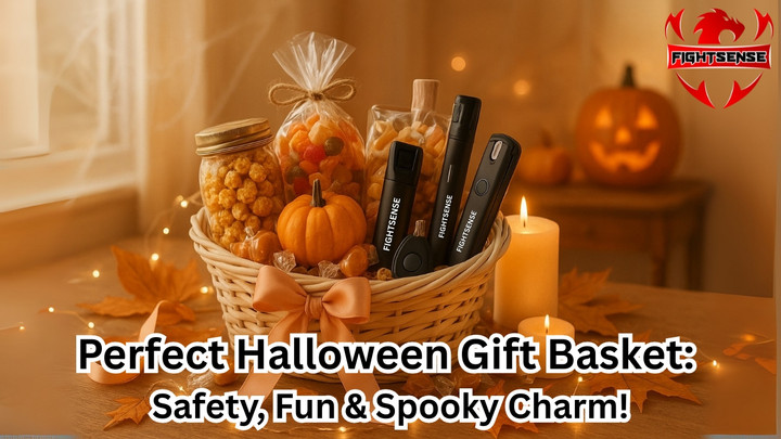 Perfect Halloween Gift Basket: Safety, Fun & Spooky Charm!
